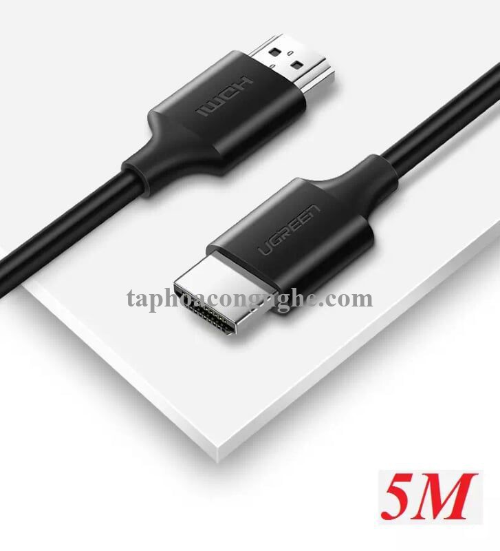 Ugreen 60177 5M màu đen Cáp tín hiệu HDMI 2.0 hỗ trợ 4K2K Đồng 100% HD134 30060177